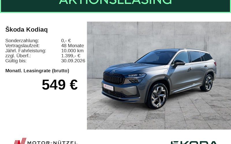 Skoda Kodiaq-sportline 1.5 TSI IV 150 KW DSG Sportline 5dr Auto kaufen