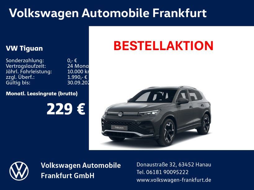 Volkswagen Tiguan R-Line 1.5 eTSI DSG |   Top Deal Leasing