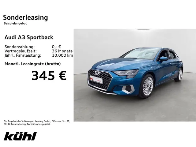 Audi A3 Sportback 40 TFSI e S tronic Advanced ACC/Nav