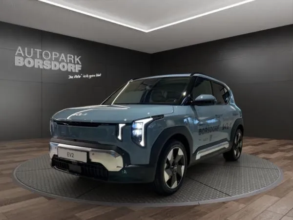 Kia EV2 🚙 **Kompakter Elektro-SUV in Frostblau** – stylisch, komfortabel und perfekt für den modernen Alltag