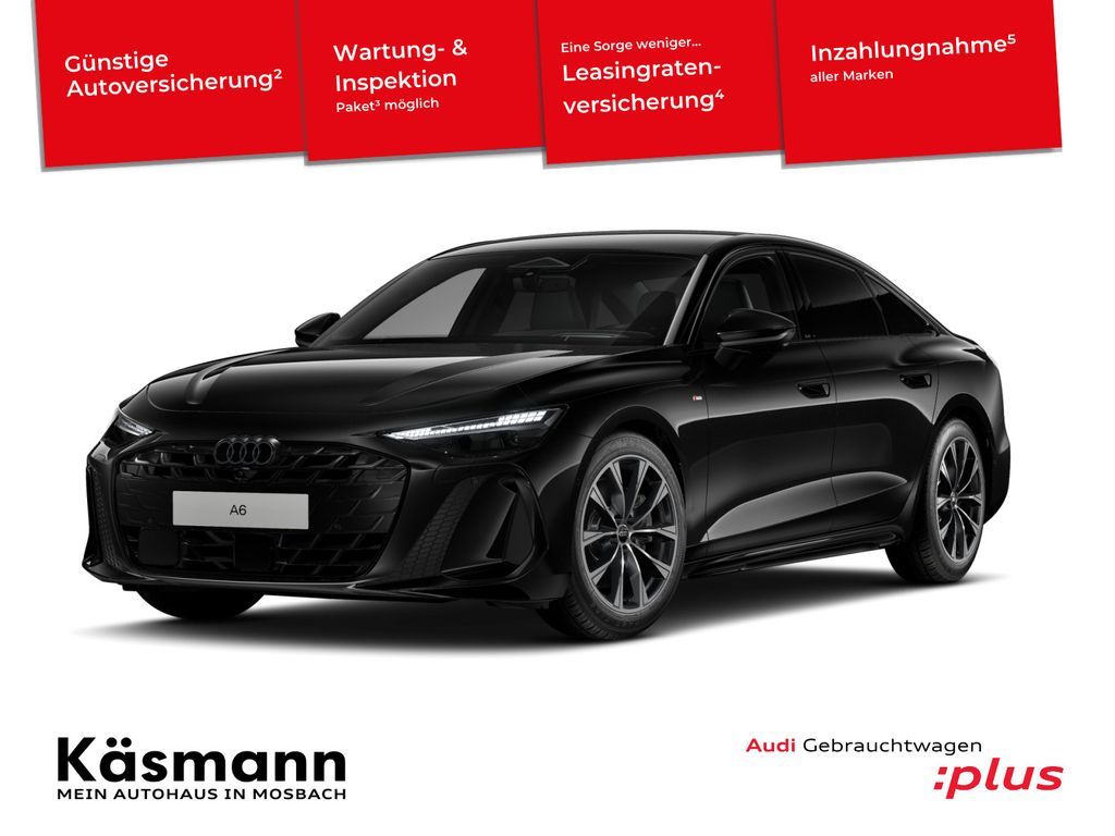 Audi A6 Limousine TFSI qu 2x S line HUD AHK 360° B&O Leasing