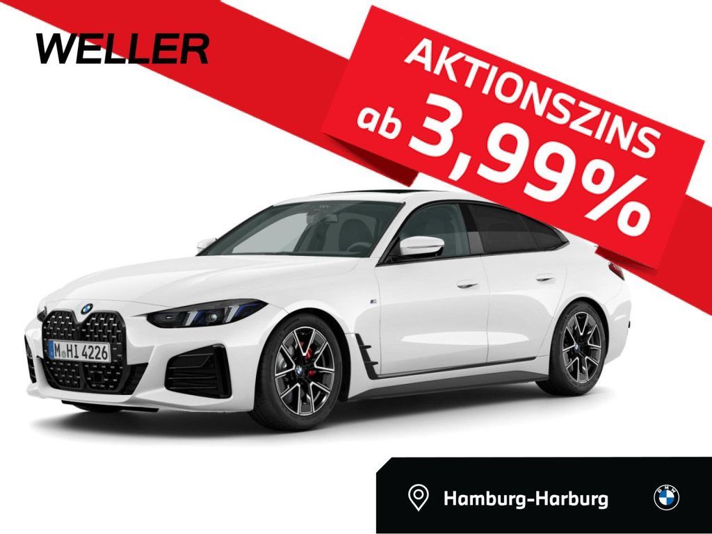 BMW 420d GC M SPORT PRO St+G,GSD,AHK,Lea.o.Anz.398,- Leasing