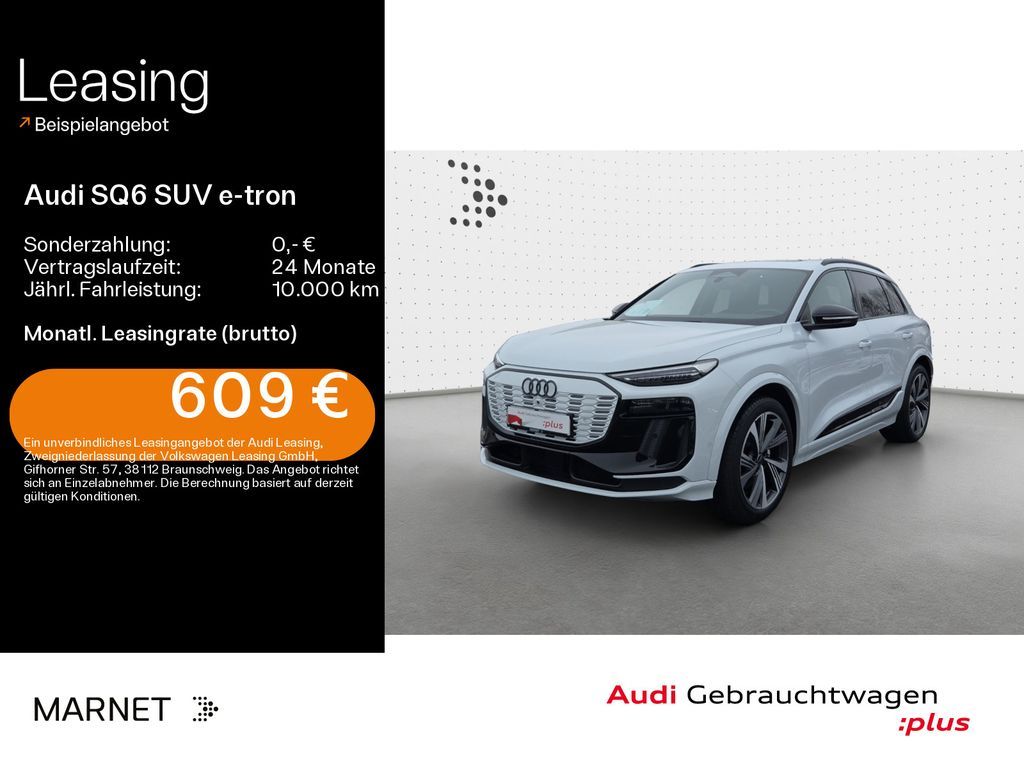 Audi SQ6 SUV e-tron quattro*Navi*Matrix*Alu*HUD*B&O*P Leasing