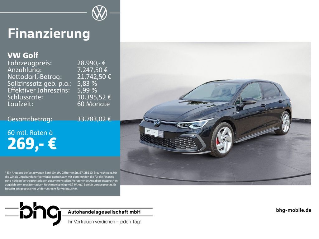 Volkswagen Golf GTD 2.0TDI SCR DSG LEDplus AppConnect Kamer Leasing