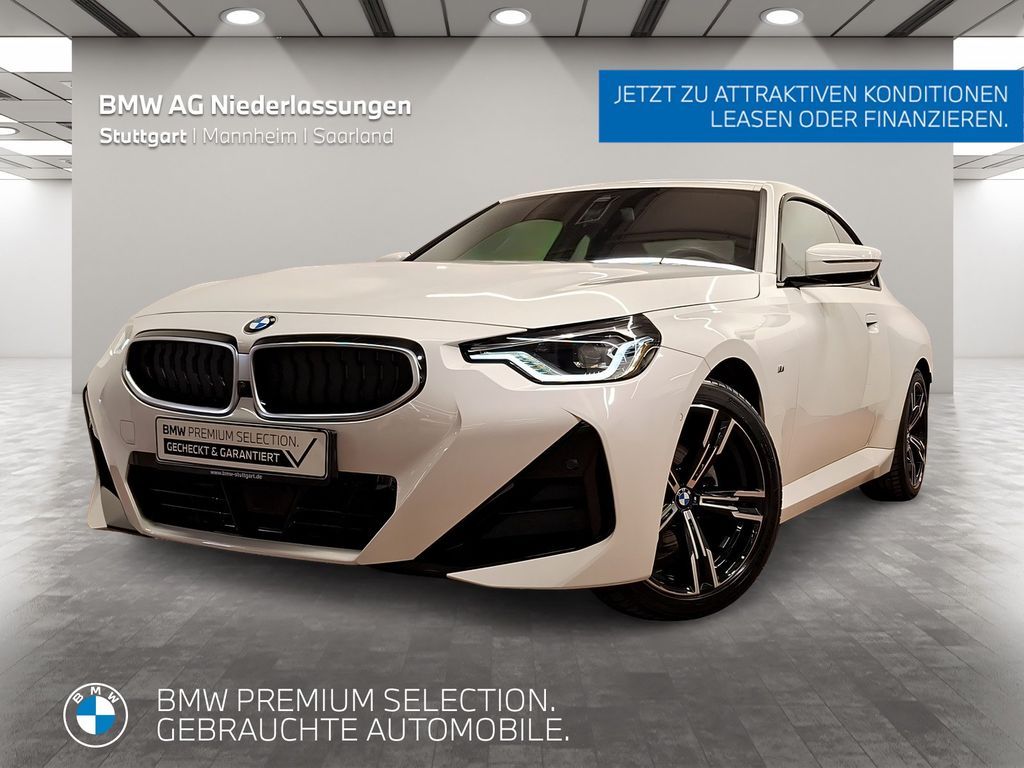 BMW 220d Coupé M Sport AHK Harman/K LiveCockpitProf Leasing