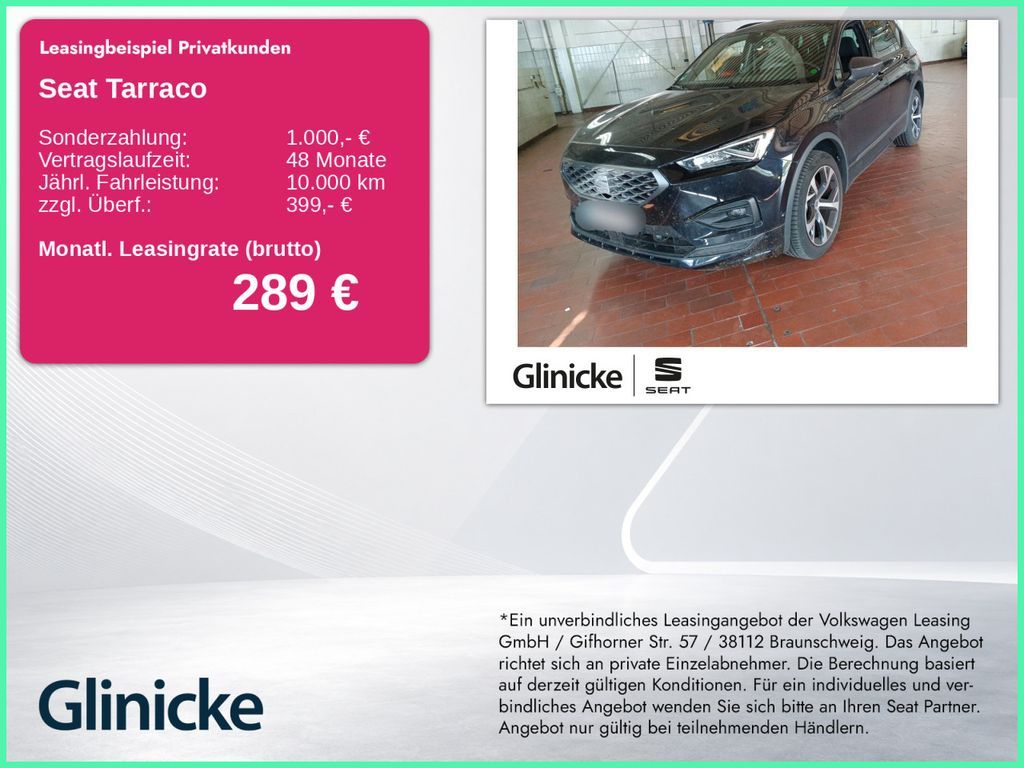 Seat Tarraco FR e-HYBRID AHK/Nav/Kam/ACC/AppCon/19