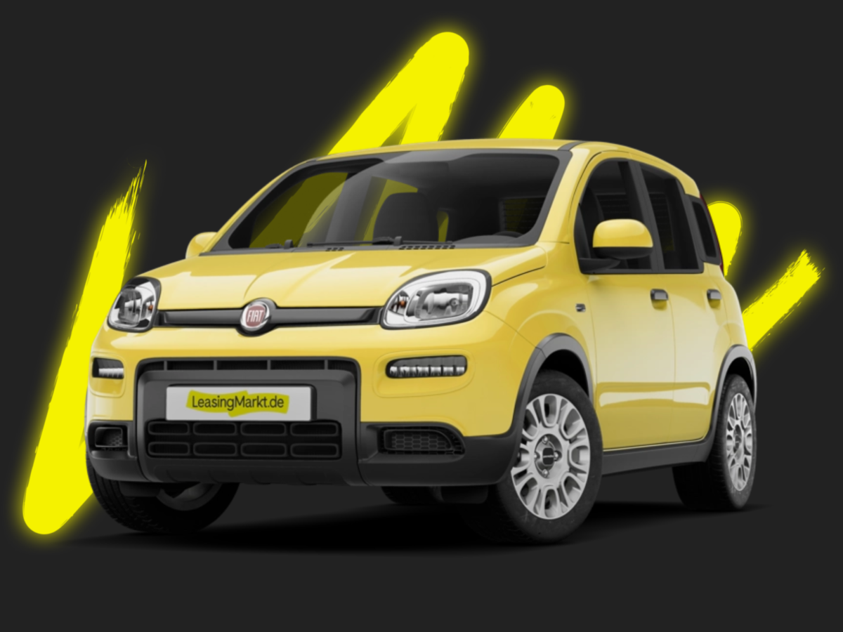 Fiat Panda Eurostar | König Black Deals 2025 🖤 | Reduzierte Überführungskosten | Mit Einparkhilfe❗️ Leasing