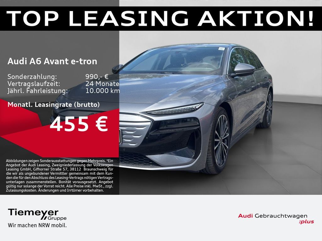 Audi A6 e-tron Avant PERFORMANCE LM20 LUFT LEDER HuD Leasing