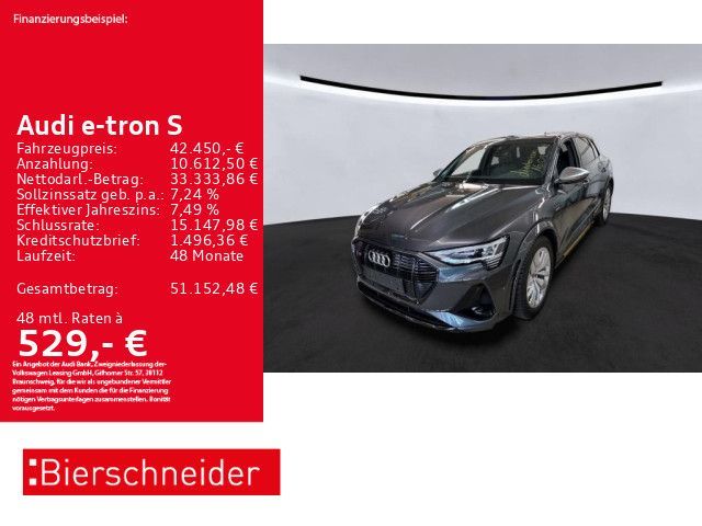 Audi e-tron S AHK PANO MATRIX 21 Leasing