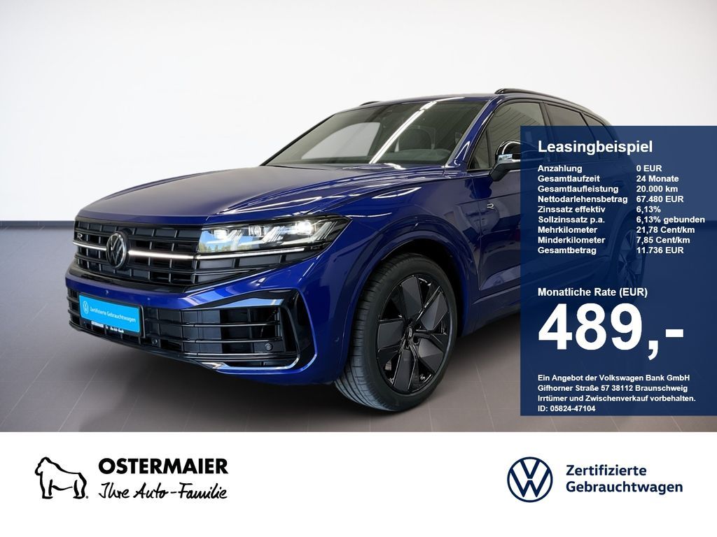 Volkswagen Touareg R 3.0eTSI 462PS HYBRID NP.121T AHK.AREA- Leasing