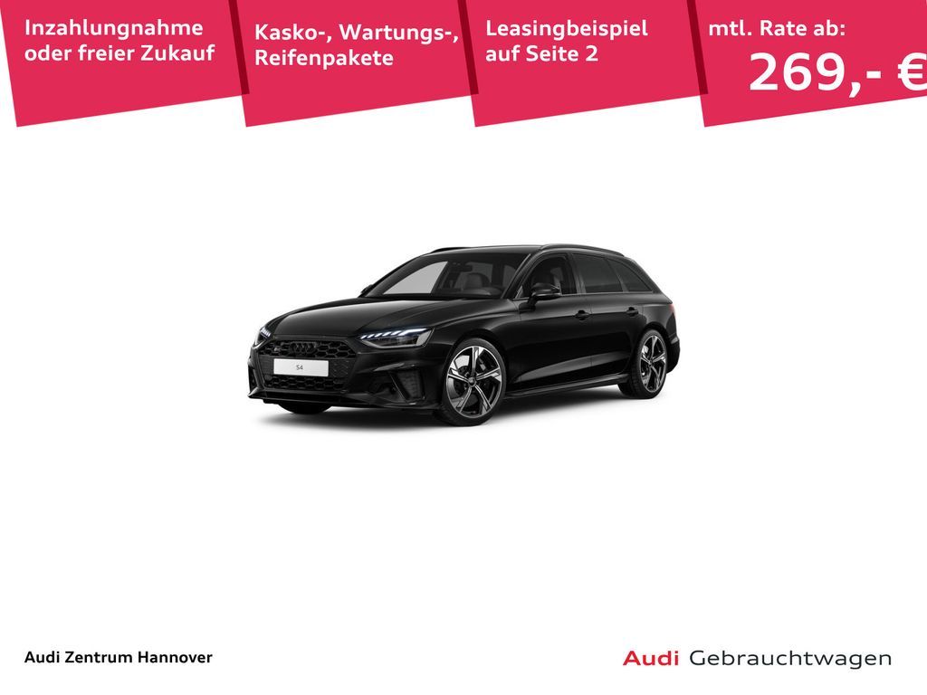 Audi S4 Avant 3.0 TDI quattro Matrix Kamera AHK Navi Leasing