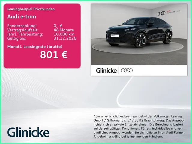 Audi Q6 SB e-tron perf. S line Matrix Pano AHK B&O