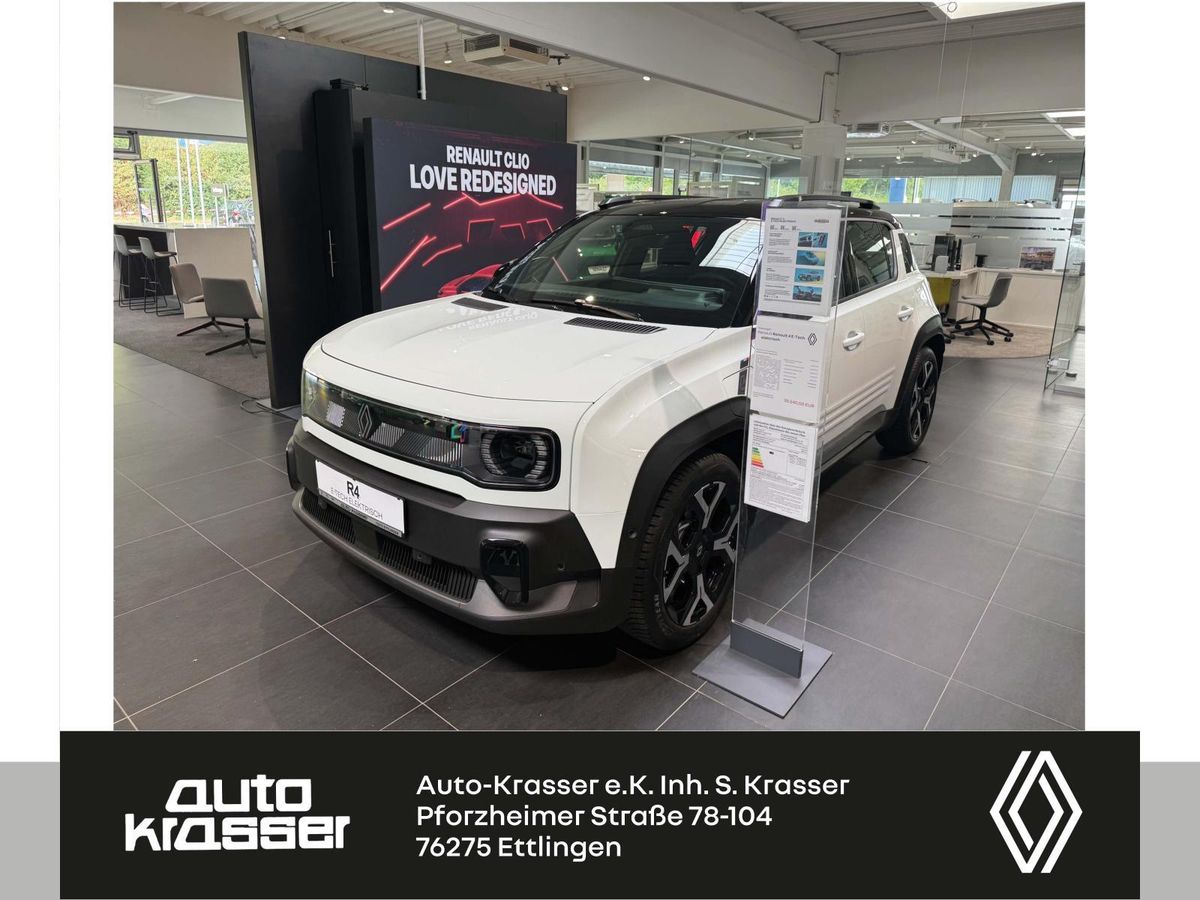 Renault R4 TECHNO 52 kWh Elektro Batterie LUXUS Ausstattung Comfort Range 150 PS Leasing