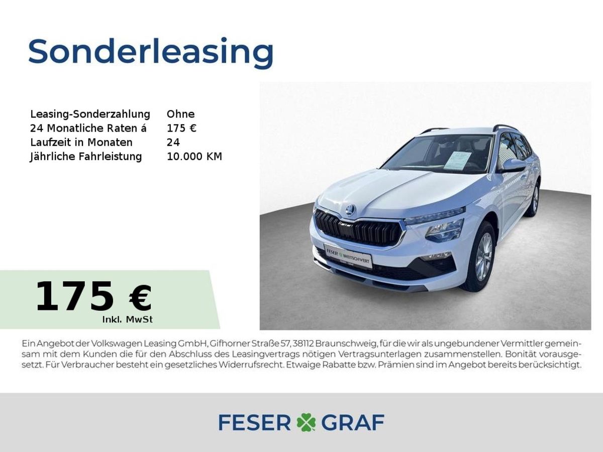 Skoda Kamiq SELECTION 1,0 TSI DSG Leasing
