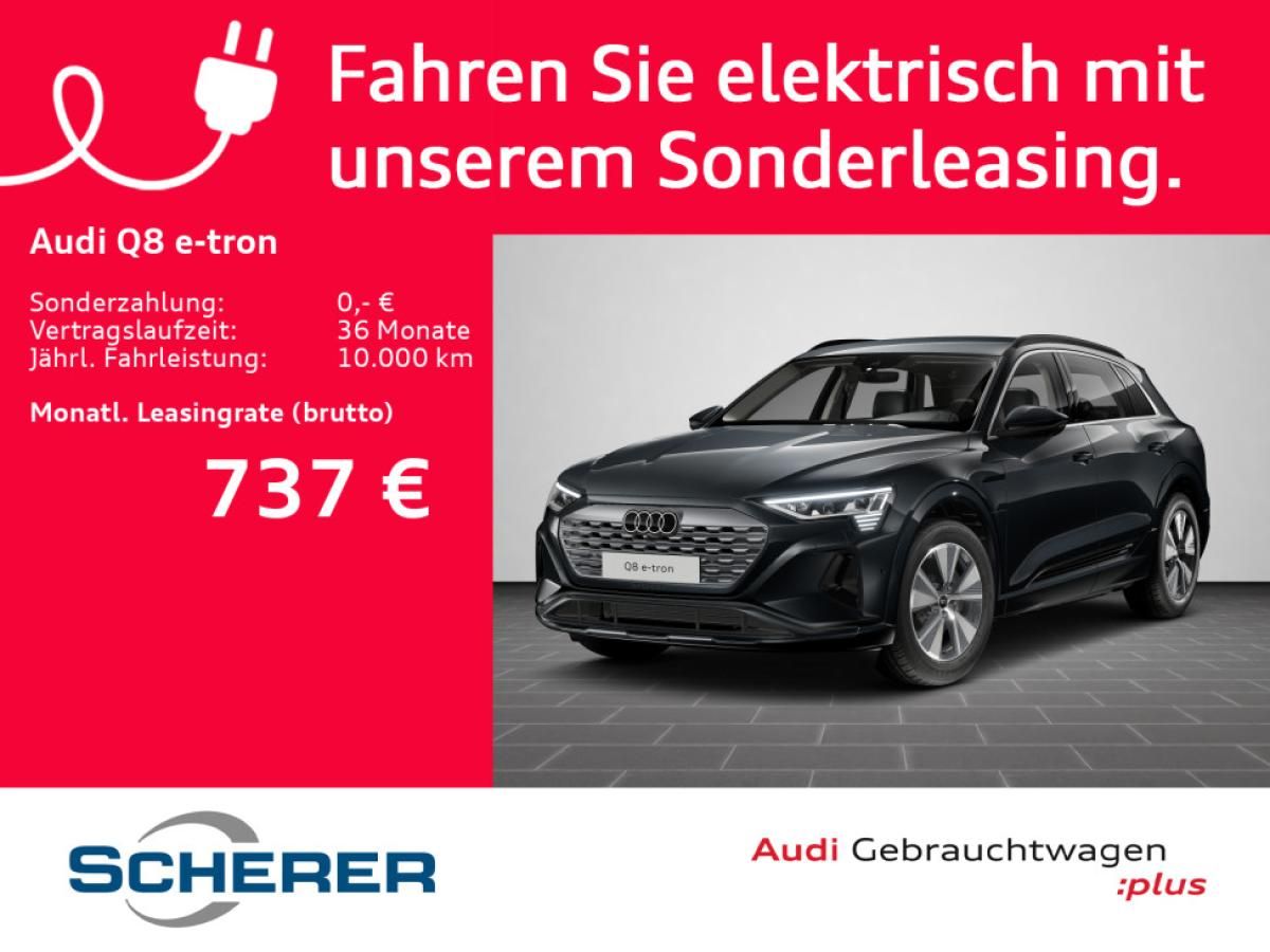 Audi Q8 e-tron 55 MATRIX NAVI REMOTE PARK SITZBELÜFT. Leasing