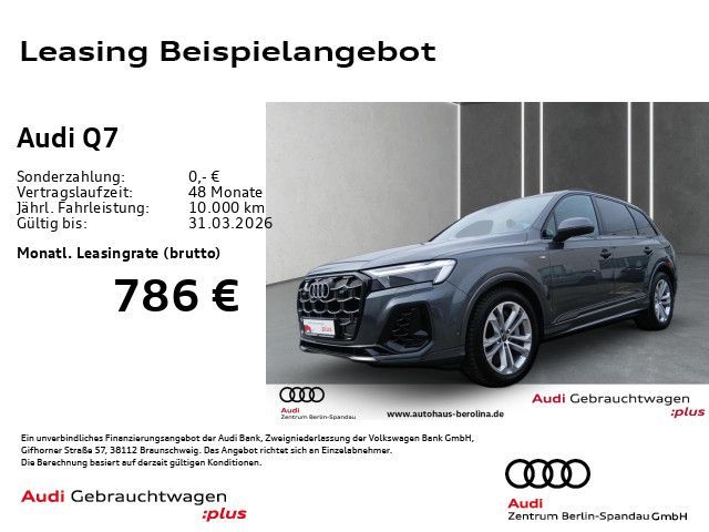 Audi Q7 55 TFSI e qu. S line tiptronic *PANO*MATRIX* Leasing