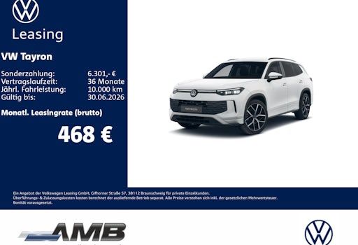 Volkswagen Tayron 2.0 TSI OPF 150kW DSG 4MOTION Life 5dr Auto kaufen