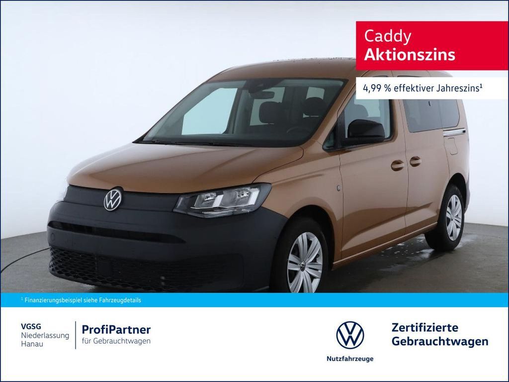 Volkswagen Caddy AHK-Vorbereitung ACC PDC Navi Sitzhzg. Leasing