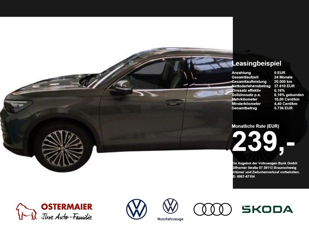 Volkswagen Tiguan ELEGANCE 2.0TDI 150PS DSG ACC.5J-G.AHK.ST Leasing