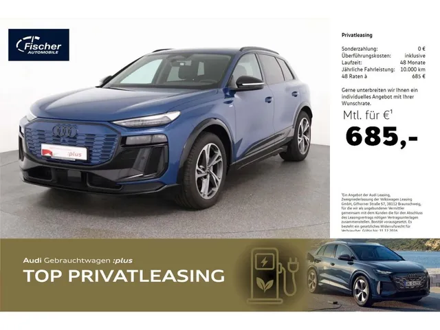Audi Q6 e-tron SUV S line AHK/Bei.Dis/LED/SH/PANO/360