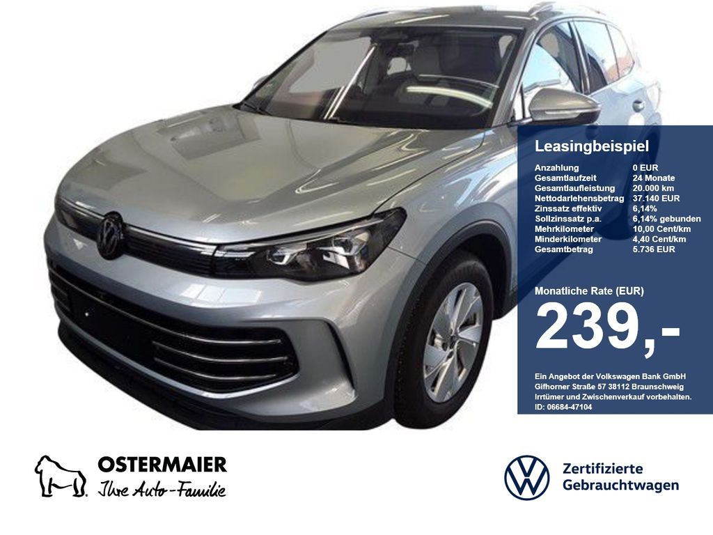 Volkswagen Tiguan ELEGANCE 2.0TDI 150PS DSG ACC.5J-G.AHK.ST Leasing