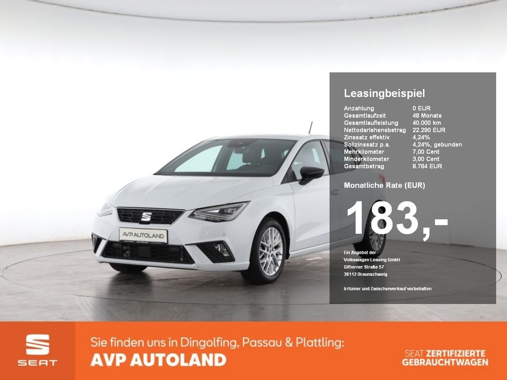 Seat Ibiza 1.5 TSI DSG FR Leasing