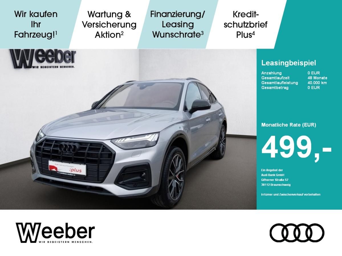 Audi Q5 Sportback HUD*PANO*LEDER*AHK*LM20*MATRIX*NAVI*5J GAR Leasing