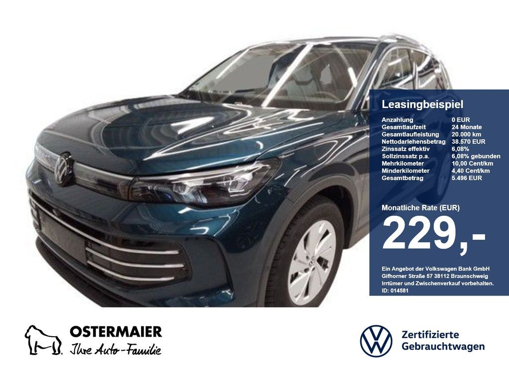 Volkswagen Tiguan ELEGANCE 2.0TDI 150PS DSG NP.62T.5JG.AHK. Leasing