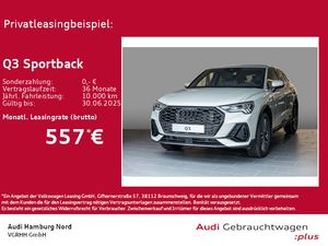 Audi Q3 Sportback 35 TFSI S line S tronic Navi LED Leasing