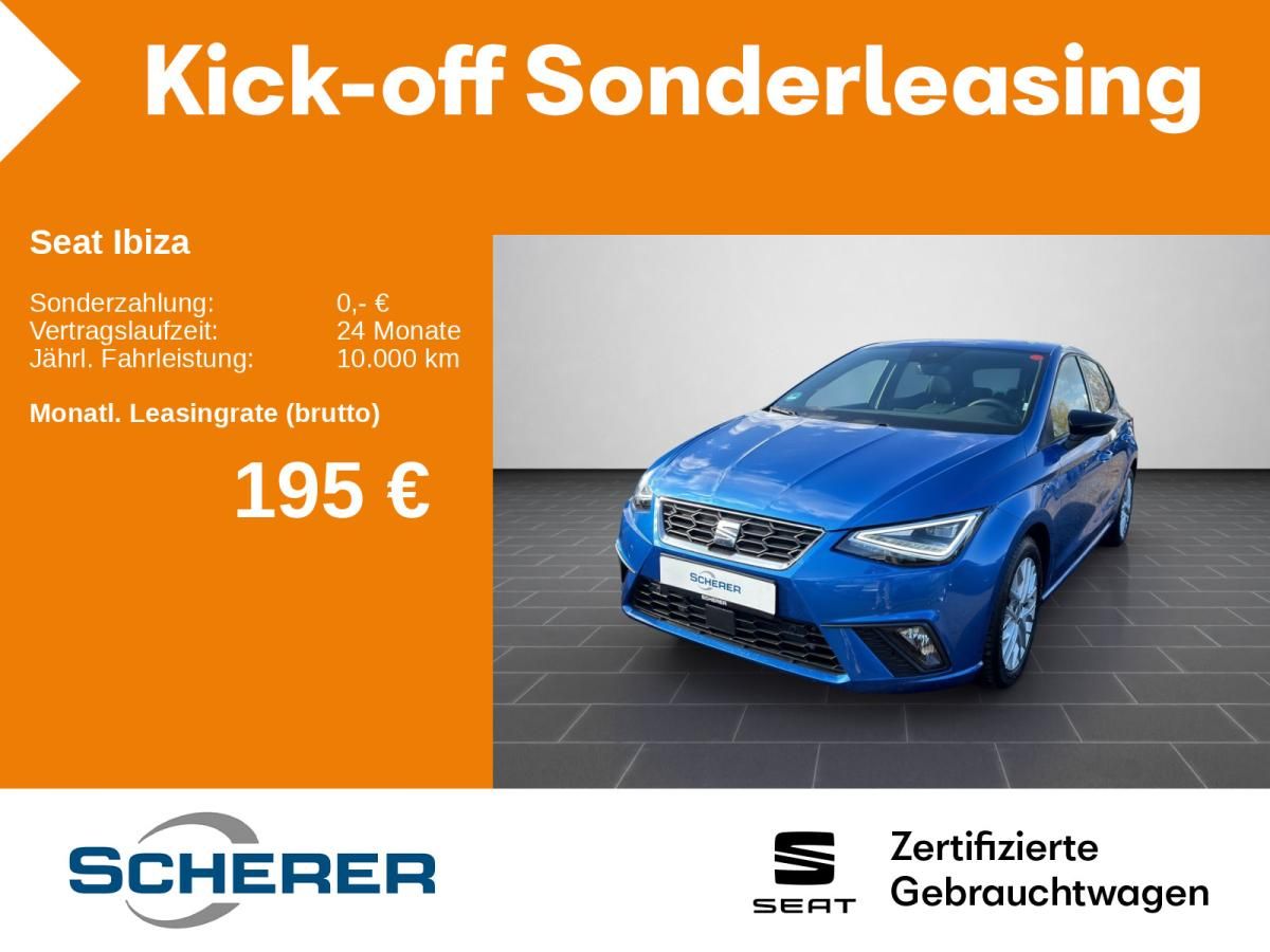 Seat Ibiza FR 1.5 TSI DSG NAVI RFK ACC SHZ GJR Leasing