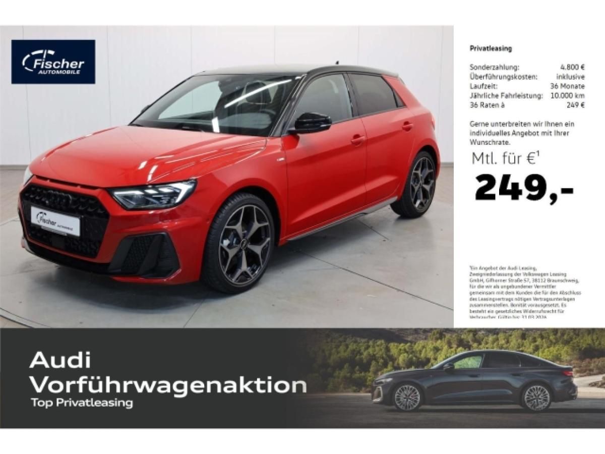 Audi A1 Sportback 30 TFSI S line plus Leasing