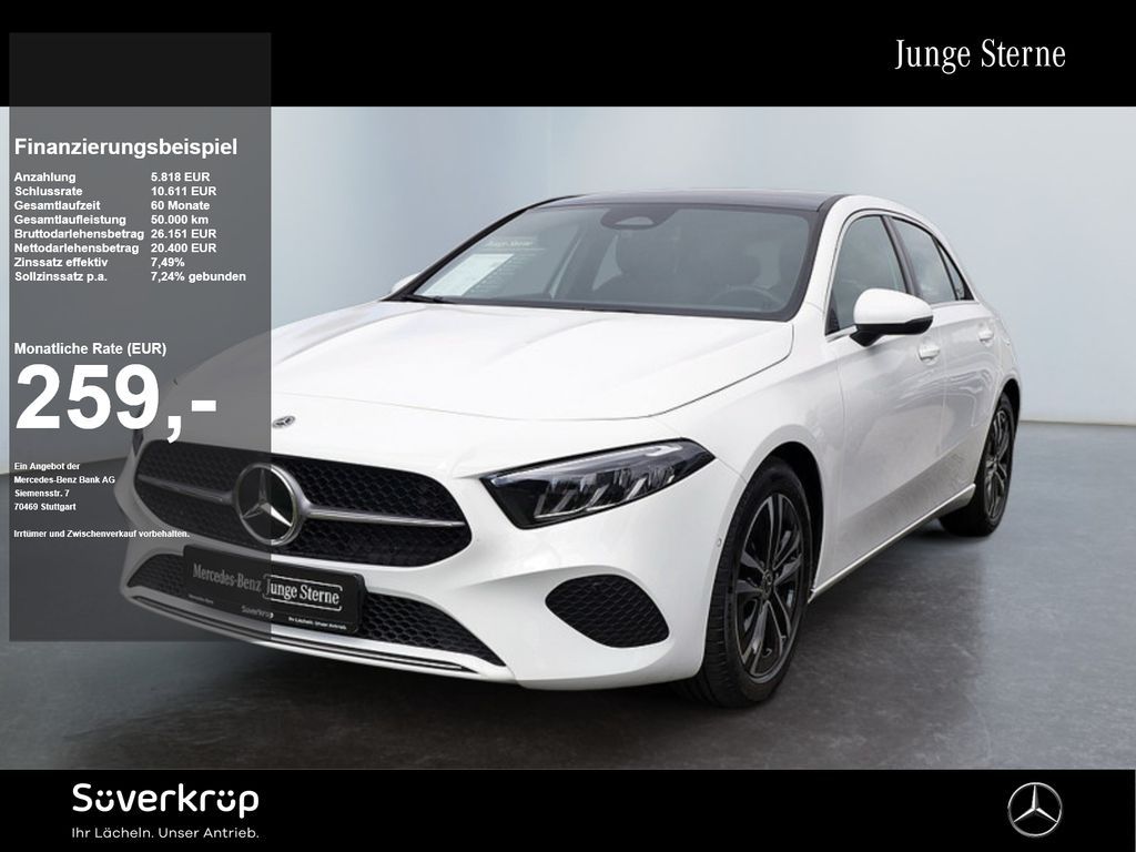 Mercedes-Benz A 180 d , PROGRESSIVE DISTR KAMERA PANO SPUR PDC Leasing