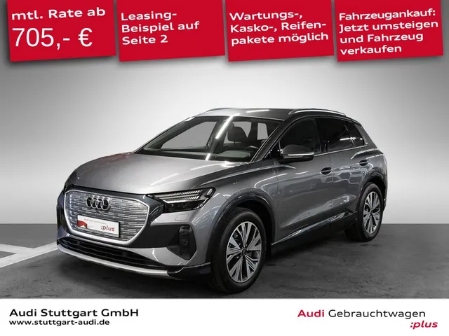 Audi Q4 e-tron 40 Standklima Matrix LED AHK Navi+