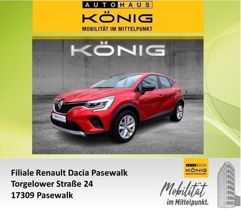 Renault Captur 1.3 TCe 140 EVOLUTION Klima Automatik Leasing