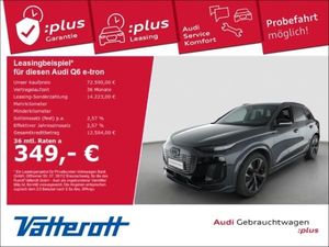 Audi Q6 e-tron quattro edition one grey HUD B&O ACC Leasing