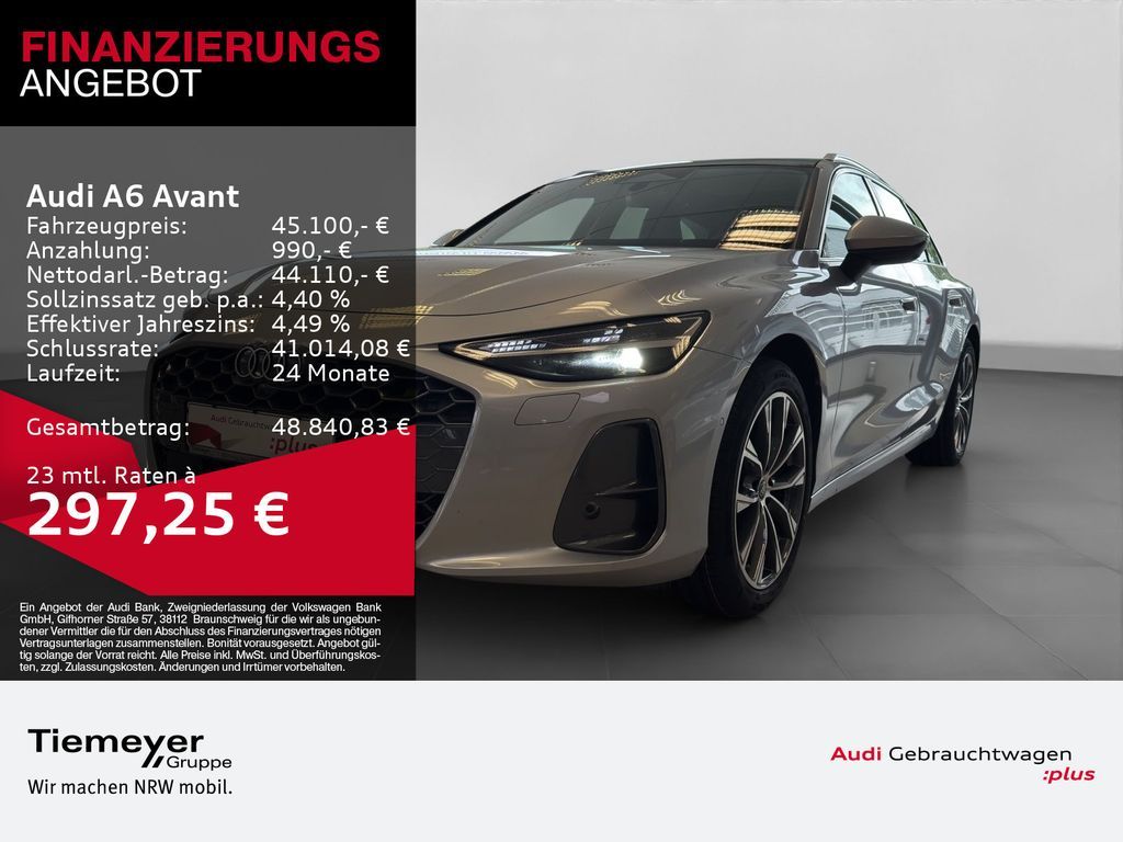 Audi A6 Avant TDI Q PANO AHK MATRIX 360° eSPORTSITZE Leasing