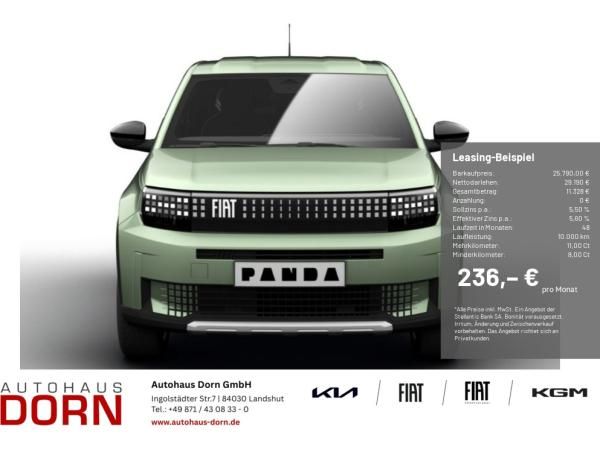 Fiat Grande Panda La Prima Elektro 83 kW Leasing