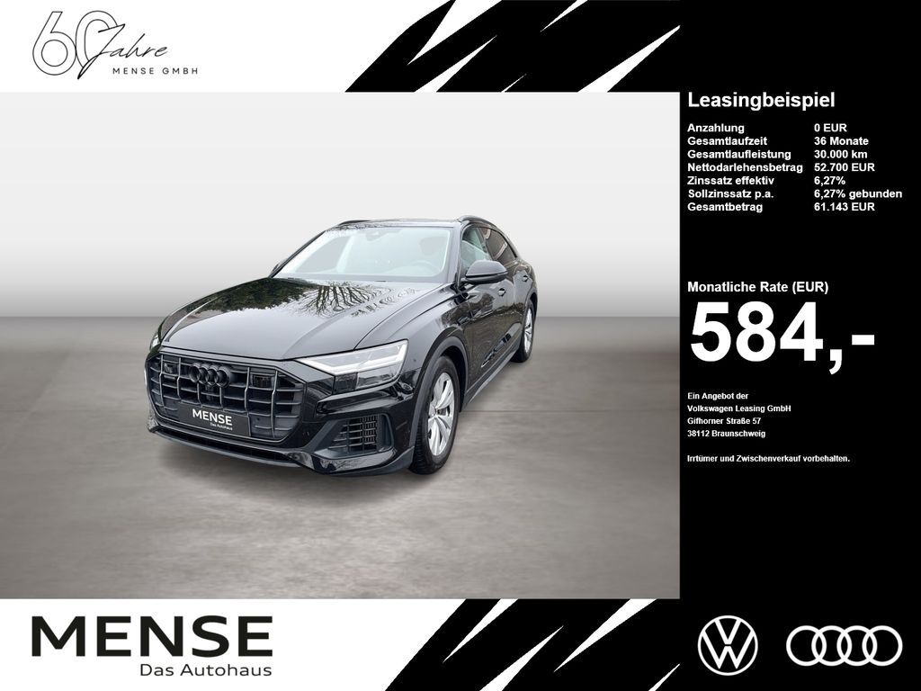 Audi Q8 55 TFSI quattro tiptronic Luft|4xSHZG|ACC|LED Leasing