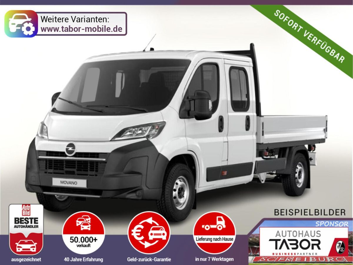 Opel Movano Pritsche Doka 35 L3 AppleC Kam Leasing