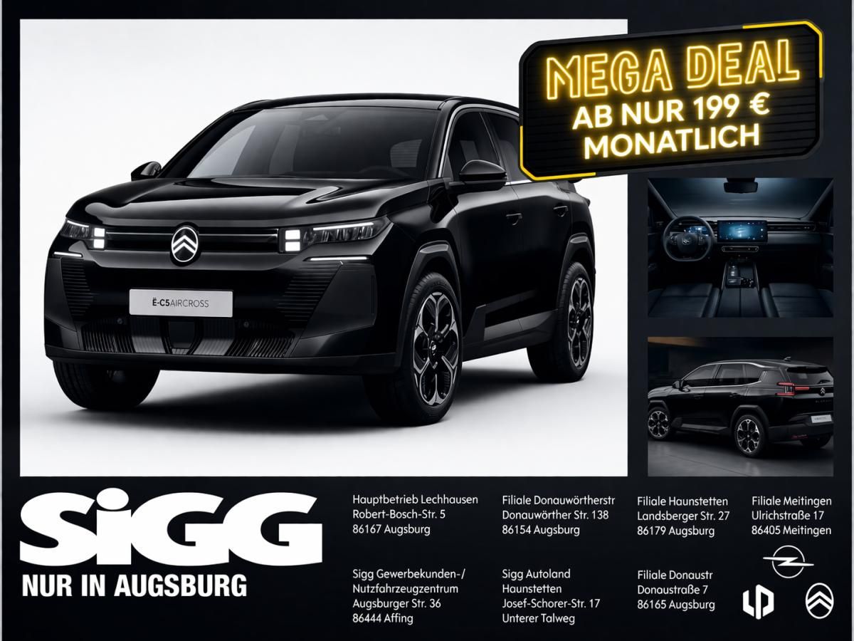 Citroën C5 Aircross Hybrid 145 ë-DCS6 MAX🔥ALLWETTER🔥Sofort Verfügbar🔥 Leasing