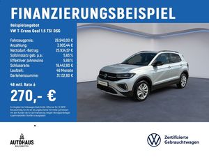 Volkswagen T-Cross Goal 1.5 TSI DSG ACC AHK IQ NAV SHZ