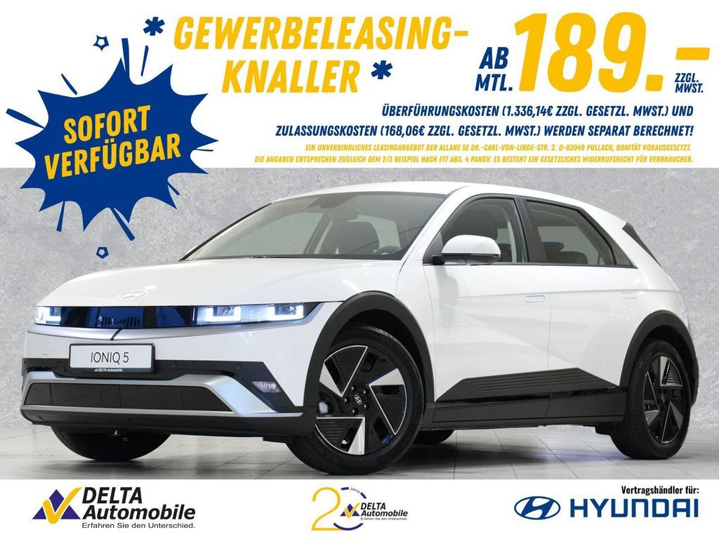 Hyundai IONIQ 5 Basis (MY25) 63 kWh Navi LED Kamera Sitz Leasing