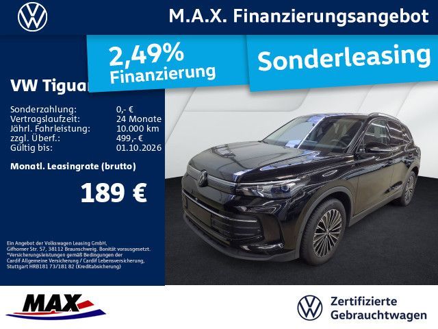 Volkswagen Tiguan 1.5 eTSI LIFE GOAL DSG LED+KAMERA+AHK+PDC Leasing