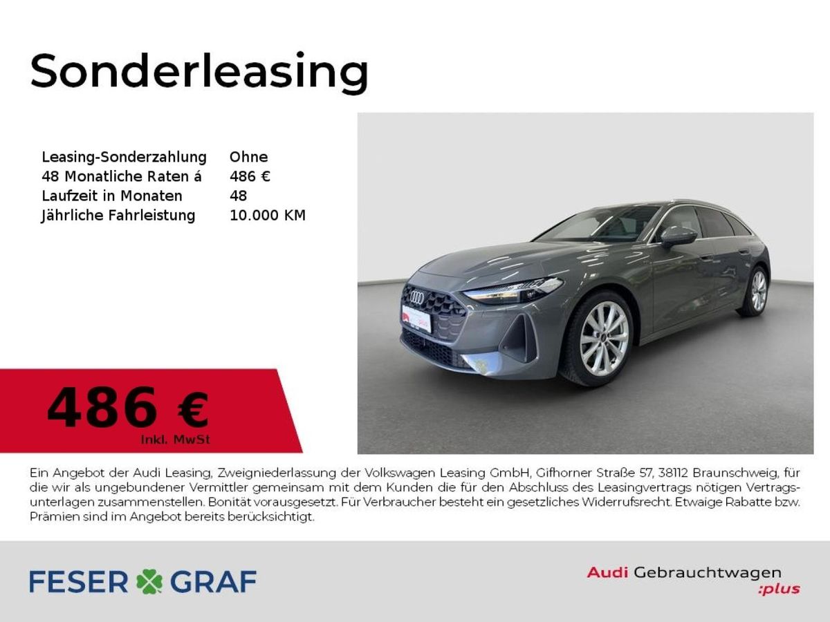 Audi A5 Avant e-hybrid quattro S tronic Matrix Memory Leasing