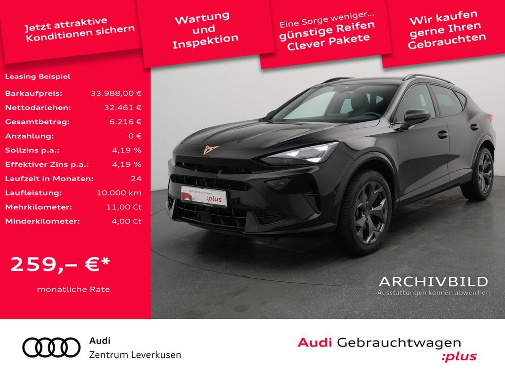 Cupra Formentor DSG NAVI ACC KAM 360° LEDER MEMORY SHZ Leasing