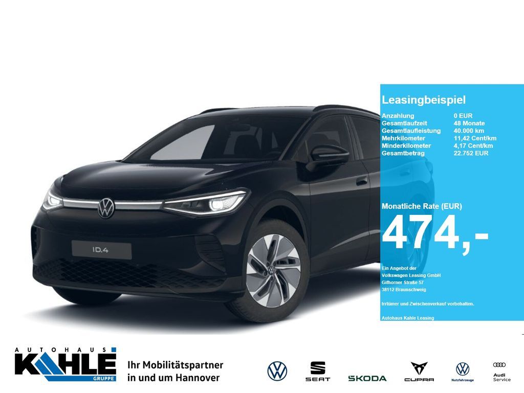 Volkswagen ID.4 Pure ENERGY 58 kWh CarPlay Matrix CCS ACC Leasing