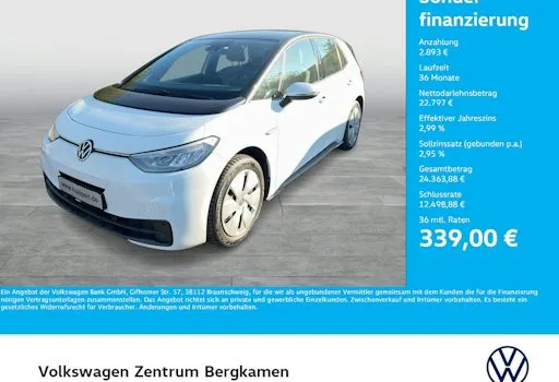 Volkswagen Id3-neo Pro Performance 58 KWh 150 KW Pro 5dr
