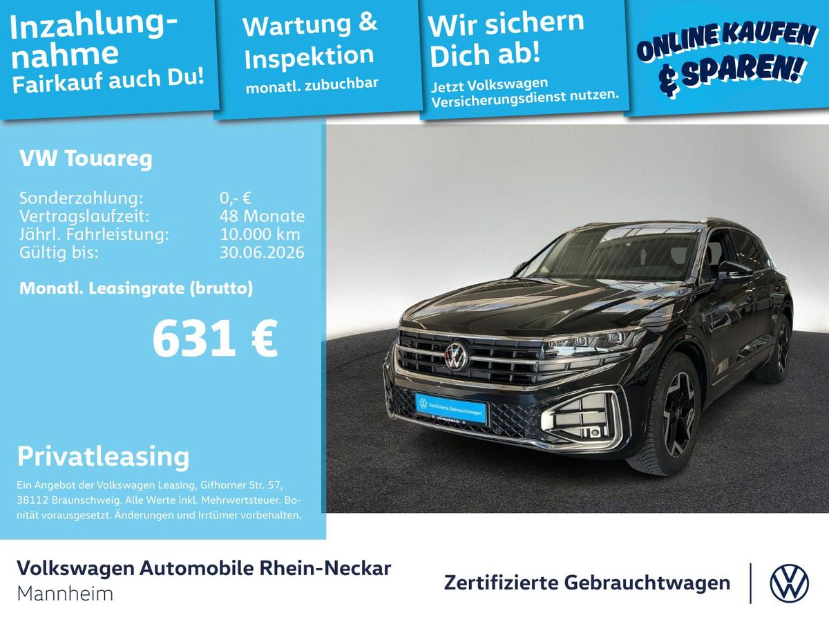 Volkswagen Touareg 3.0 TDI R-Line 4Motion Navi AHK Kamera uvm Leasing