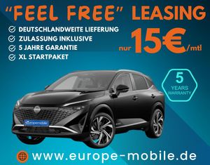 Nissan Qashqai Tekna+ 1.5 l e-POWER 140 kW Automatik (UVP 51.820€/KW35/25) Vollausstattung! Leasing