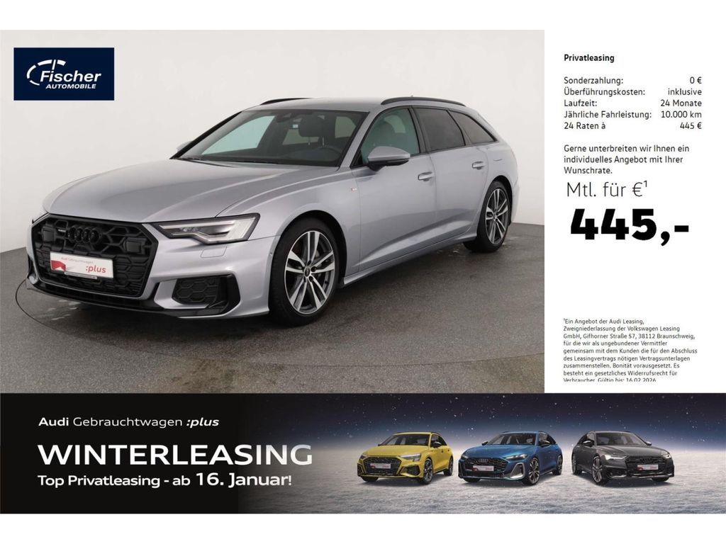 Audi A6 Avant 50 TFSI e quattro S line HUD/19''/Matri Leasing